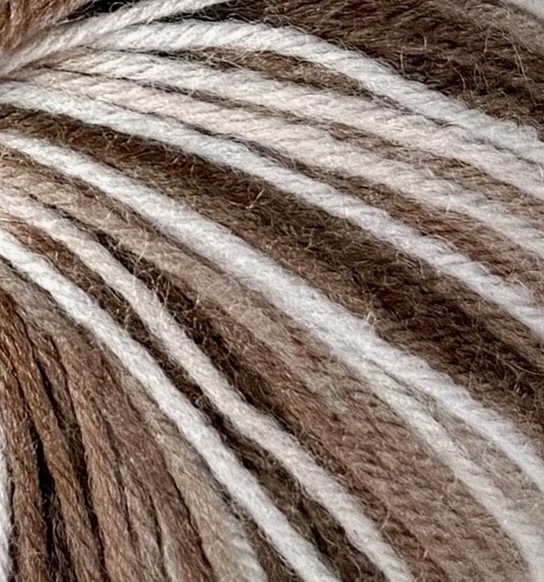 Baby Printed Kaffeecreme-Melange 55